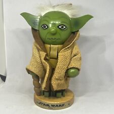 Yoda Nutcracker Star Wars Christmas Holiday Wooden Figurine Kurt Adler 2007