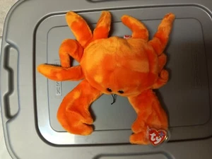 Digger Orange Crab Beanie Baby Buddy New Plush Ty 1999 About 15 Inches - Picture 1 of 1