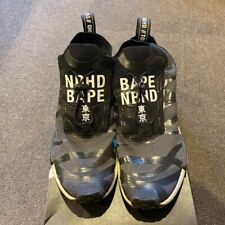 Neighborhood × BAPE x adidas Men's Athletic Paisley Black  Shoes men's 10