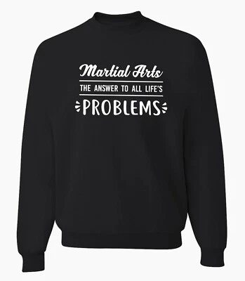 武术 卫衣 空手道 教师 功夫 训练 礼物 有趣 毛衣 — 第 1/2 张图片