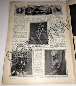 VASLAV NIJINSKY 1911 PHOTO FEATURE + CAIRO EGYPT COPTS PICTORIAL + CHINA PLAGUE - Picture 1 of 3