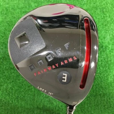 Golf Fairway Wood Globe Ride Onoff Fairway Arms Kuro Smooth Kick MP-617F (S) 15 - Image 1 of 4