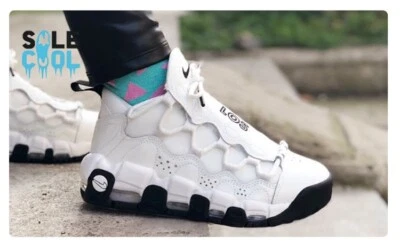 Женские туфли Nike Air More Money белые Los Angeles All Star черные AJ1312-100 - Изображение 1 из 4