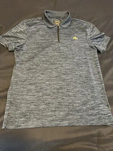 Lacoste Novak Djokovic Men’s Tennis Zip Polo Shirt Navy Size Medium - Picture 1 of 9