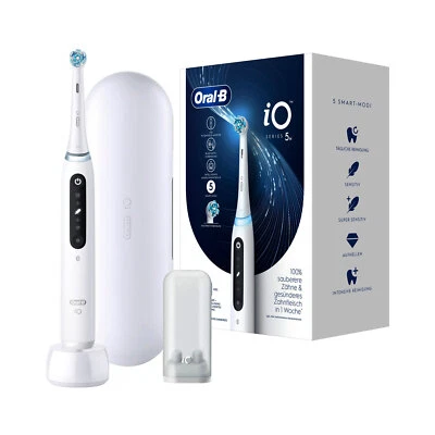 Oral-B iO Series 5 White Elektrische Zahnbürste Zahnreinigung Mundhygiene - Bild 1 von 4