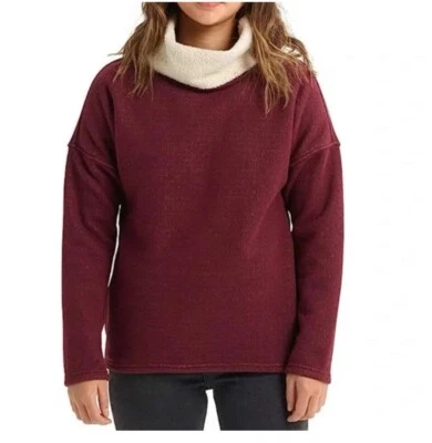 Pullover para mujer Burton Durable Goods Ellmore capucha cuello puerto real mediano Foto 1 de 4