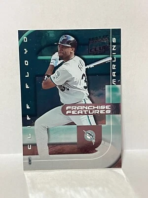 2002 Franchise Features "National 2002" embossed - CLIFF FLOYD #'d/5 - Изображение 1 из 2