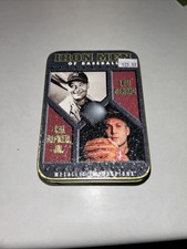 1996 Iron Men Of Baseball Lou Gehrig Cal Ripken Metallic Impressions 5 Card Set