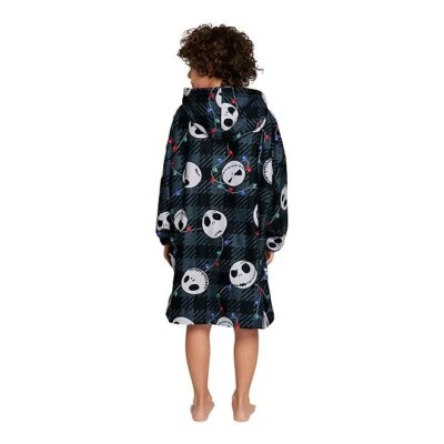 Nightmare Before Christmas Kids Oversized Hooded Pullover Robe Size L/XL - Image 1 of 4