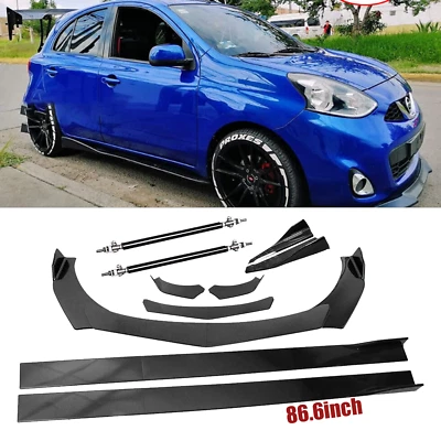 Front Bumper Lip Splitter Spoiler Rear Lip Strut Rod Body For Nissan  Maxima - Image 1 of 4