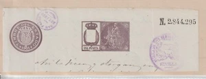 España Valor Fiscal de Papel Timbrado año 1900 (GJ-684) - Picture 1 of 1