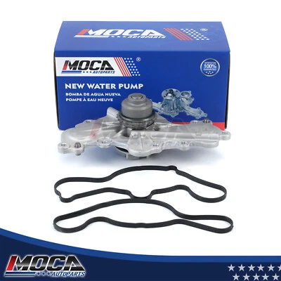 Bomba de agua para 07-12 Ford Flex Taurus Mazda Lincoln V6 1259060 con piñón único Foto 1 de 4