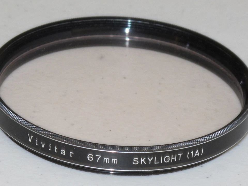 * 67mm Vivitar Skylight (1A) Filter Excellent +++       #67g-uu3psv * - Image 1 of 1