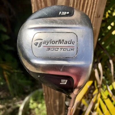 Taylormade 300 Series Titanium Tour Smoothie 13* cara profunda 3 madera rígida flexible derecha Foto 1 de 4