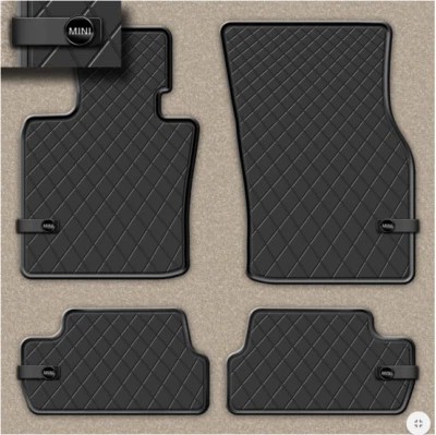 New Genuine MINI RHD F54 Clubman Rubber Floor Mats 51472408522 51472408523 - Image 1 of 4