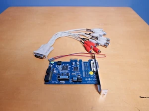 Geovision GV-600b 8 Port PCI-E Card with cables and DVD (working) Surveillance - Picture 1 of 12