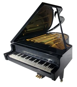 Chain Fong Player Grand Piano Vintage Music Box - Battery Operated - Tested - Picture 1 of 15