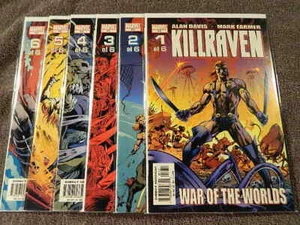 2002 MARVEL Comics KILLRAVEN #1-6 Complete Series Set "War Of The Worlds" NM/MT - Picture 1 of 7