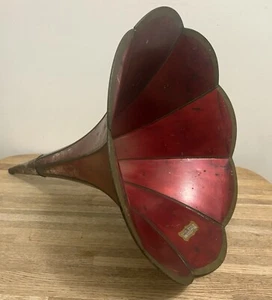 ZYLINDERPHONOGRAPH MORNING GLORY SUNBURST HORN BABSON BRO’S - Bild 1 von 13