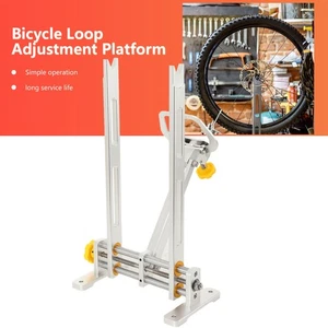 Soporte profesional de ajuste de ruedas llantas de bicicleta herramientas de reparación de ruedas de bicicleta - Imagen 1 de 11
