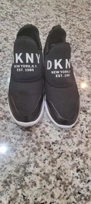 DKNY Men's Black Slip-On Sneakers - Image 1 of 4