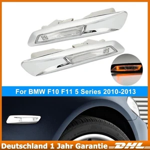 Für BMW 5er F10 F11 10-13 Laufblinker Weiß Seitenblinker link recht 63137154168 - Bild 1 von 9