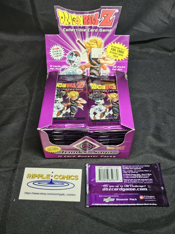 1x DragonBall Z CCG Trunks Saga 11 Card Booster Pack Factory Sealed - Image 1 of 1