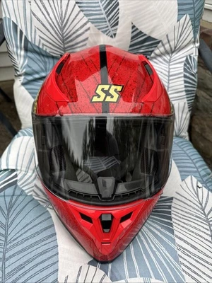 Speed & Strength SS2100 异端-黑色/红色头盔 — 第 1/4 张图片