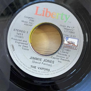 The Vapors - Jimmie Jones / Silver Machines 45RPM VG+ R53 - Picture 1 of 2