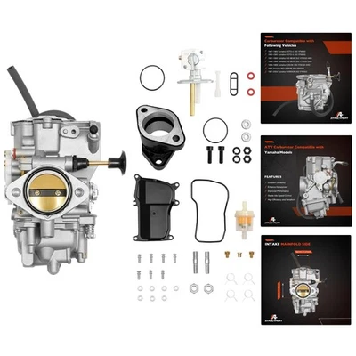 Durable Yamaha ATV Carburetor - Fits Moto-4, Warrior & Kodiak Models Foto 1 de 4