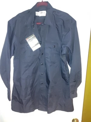 NWT Elbeco Tek3 LS Shirt Midnight Navy G924 17.5 35 Security Tactical - Image 1 of 3