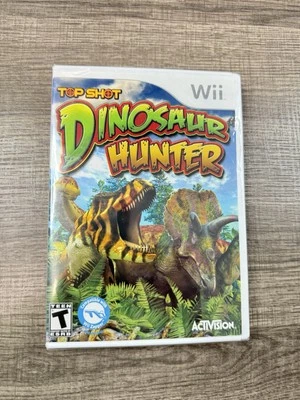Top Shot Dinosaur Hunter (Wii, 2010) Brand New Factory Sealed Game Rare - Image 1 of 4