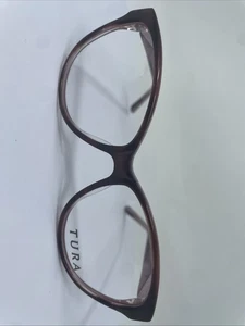NEW Tura Women’s Frames Brown & Pink R308 55-15-135 A59 - Picture 1 of 10