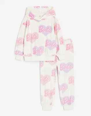 NEW! Girl’s Barbie 2 Piece Soft Terry Set 6-7 - Изображение 1 из 2