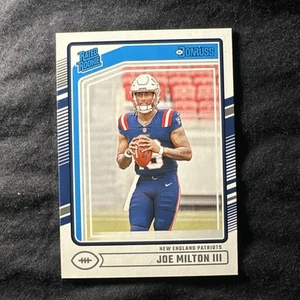 JOE MILTON III 2024 Donruss Rated Rookie RC #319 Patriots - Picture 1 of 2