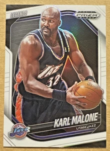 2024-25 Prizm Black Karl Malone Legends White Prizm /175 Jazz - Bild 1 von 3
