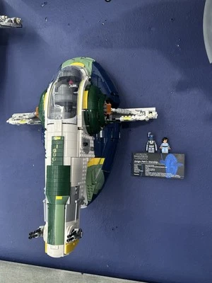 Wall Mount Display For Lego Star Wars UCS Jango Fett’s Slave One - Image 1 of 4