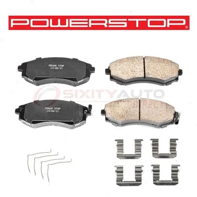 PowerStop Front Disc Brake Pad & Hardware Kit for 1990 Nissan Axxess - ij - Image 1 of 4