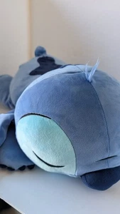 Disney Lilo & Stitch Jumbo Stitch Plush Laying 24" Sleepy Stitch Cuddle Pillow - Picture 1 of 9