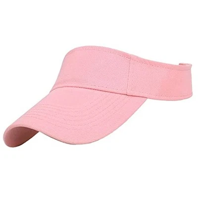 Toddler Sun Visor Girls Age 2-6, Kids Beach Visor Summer UV 6-12 Years Pink - Image 1 of 4