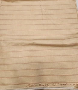 Mistletoe Manor By Moda Cotton Quilting Fabric 44"x2 Yards Cream Red Stripes - Picture 1 of 3