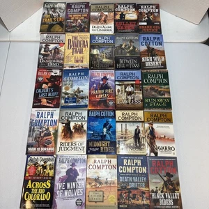 Ralph Compton Lot of 25 Paperback Western Books - Picture 1 of 18