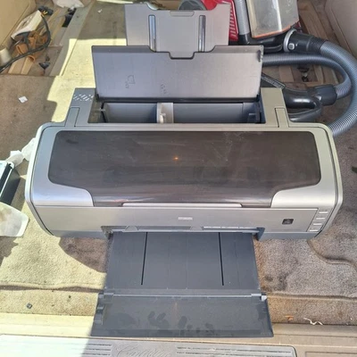 Epson Stylus Photo R1800 Digital Photo Inkjet Printer Tested Works - Image 1 of 4