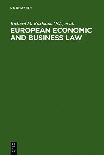 Richard M. Buxbaum European Economic and Business Law (Hardback) (US IMPORT) - Image 1 of 1