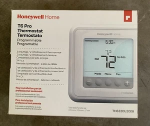 Honeywell T6 Pro TH6210U2001 Home Pro Series Programmable Thermostat (E1) - Picture 1 of 3