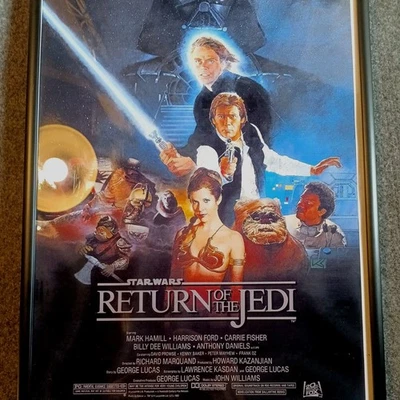 Star Wars Episode II ATTACK OF THE CLONES Movie Poster 11x17" FRAMED/GLASS COVER - Image 1 of 4