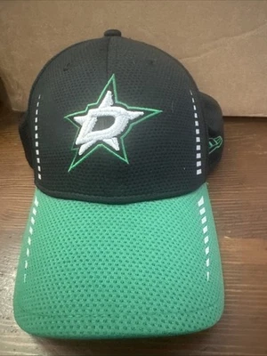 Dallas Stars Fitted Hat Cap Stretch Mesh - New Era 39Thirty NHL - M/L - Image 1 of 4