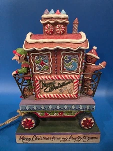 Jim Shore Heartwood Creek Candy Cane Caboose 2011 4025632 Weihnachtszug Elfe  - Bild 1 von 10