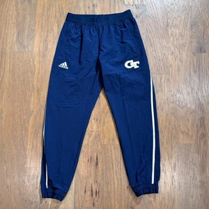 Georgia Tech Gelb Jacken Hose Herren M Blau Adidas Team Track Jogginghose College - Bild 1 von 11