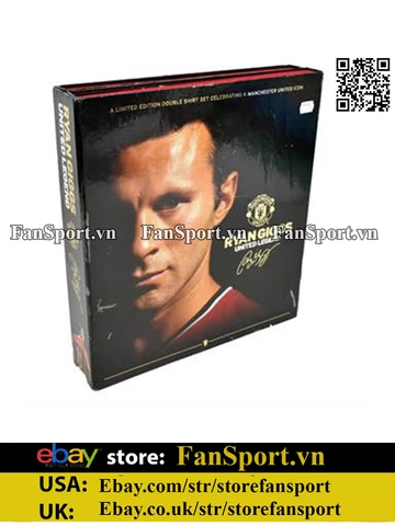 Giggs signed Manchester United 1991 2010 2011 20th shirt jersey limited 252/2000 Cover